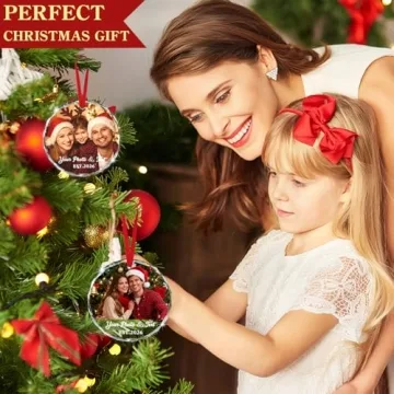 Personalized Glass Christmas Ornaments | Custom Holiday Gifts