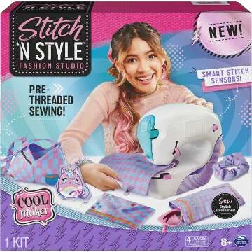 Cool Maker Stitch ‘N Style Sewing Machine Toy for Kids