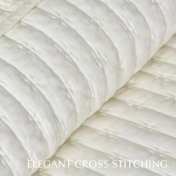 EVERGRACEHOME Soft Cotton Quilt Set King Size for All Seasons