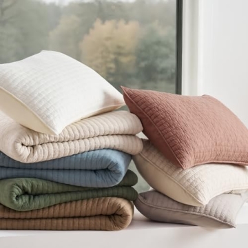 EVERGRACEHOME Soft Cotton Quilt Set King Size for All Seasons