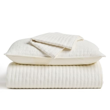 EVERGRACEHOME Soft Cotton Quilt Set King Size for All Seasons