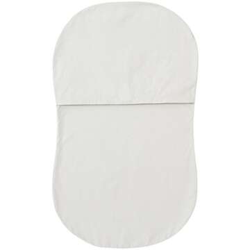 Halo Bassinest Fitted Sheet, 100% Cotton, Super Soft Bassinet Sheet for Baby Boys, Girls and Unisex,...