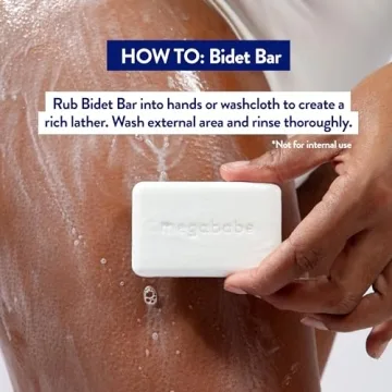 Megababe Bidet Bar Cleansing Soap for Sensitive Skin