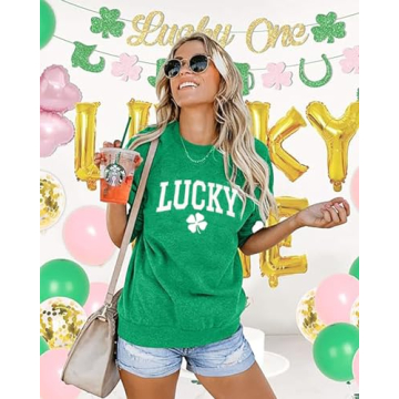 Get Your Lucky Shamrock Sweatshirt for St. Patrick's Day