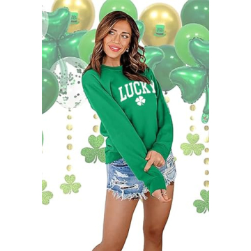 Get Your Lucky Shamrock Sweatshirt for St. Patrick's Day