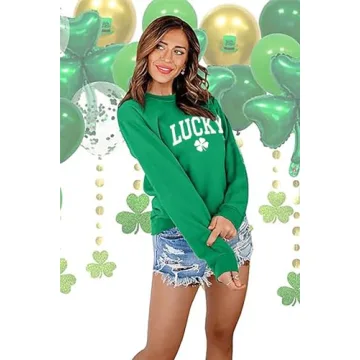 Get Your Lucky Shamrock Sweatshirt for St. Patrick's Day