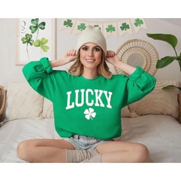 Get Your Lucky Shamrock Sweatshirt for St. Patrick's Day