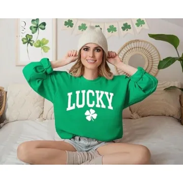 Get Your Lucky Shamrock Sweatshirt for St. Patrick's Day