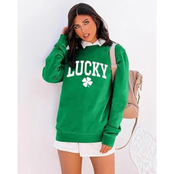 Get Your Lucky Shamrock Sweatshirt for St. Patrick's Day