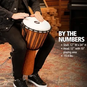 Meinl Headliner Djembe - Premium Mahogany Drum for All