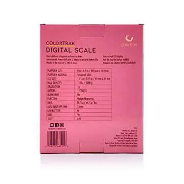 Colortrak Digital Scale for Stylish + Accurate Salon Measuring
