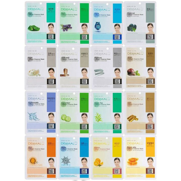 Korean Collagen Face Masks for Hydration