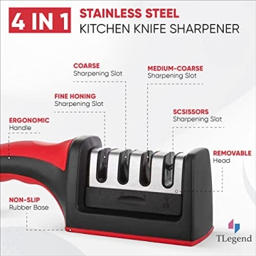 Knife Sharpeners for Kitchen Knives for Fast Precision