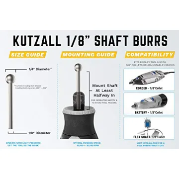 Kutzall Extreme Rotary Burr for Efficient Woodcarving