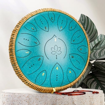 Enjoy Soothing Melodies with 13" Steel Tongue Drum