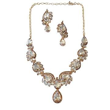 Secret for Longevity Gold Tone Antique Art Deco Vintage Retro Style Flapper Gatsby Champagne Amber Y...