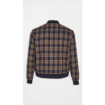 Banks Journal Men's Decade Plaid Jacket, Espresso, L