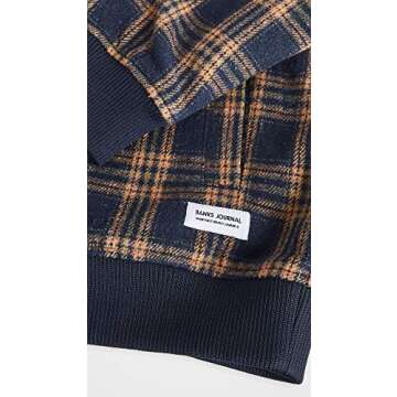 Banks Journal Men's Decade Plaid Jacket, Espresso, L