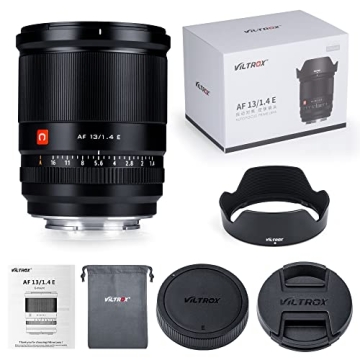 VILTROX 13mm F1.4 E-Mount Lens for Sony Cameras