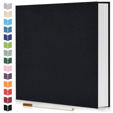 Artfeel Photo Album Self Adhesive Scrapbook,Large Photo Book for 4x6,5x7,8x10 Pictures,DIY Album for...