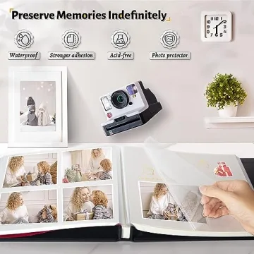 Artfeel Self Adhesive Scrapbook for Cherished Memories