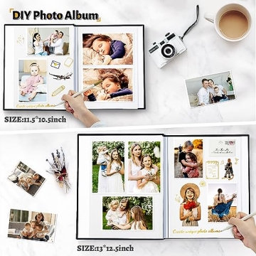 Artfeel Self Adhesive Scrapbook for Cherished Memories
