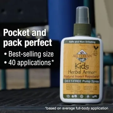 Kids Herbal Armor DEET-Free Insect Repellent 4oz