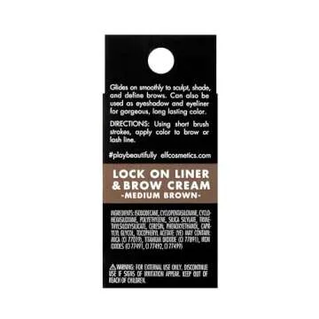 e.l.f. Lock On Liner & Brow Cream for Flawless Brows