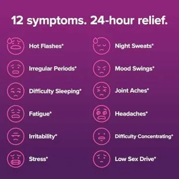 Amberen Perimenopause, Peri-Menopause Multi-Symptom Relief, Vitamin B, Vitamin E & Antioxidants Supp...