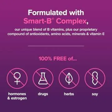 Amberen Perimenopause, Peri-Menopause Multi-Symptom Relief, Vitamin B, Vitamin E & Antioxidants Supplement, Clinically Shown to Help Support Hormone Balance, Hot Flashes & Night Sweats, 60 Count