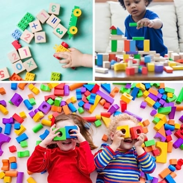 MUXGOA Unfinished Wooden Cubes for Crafting and DIY