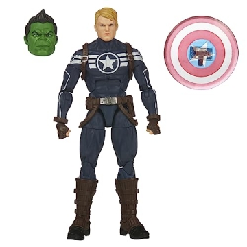 Marvel Legends Series Marvel Comics Commander Rogers 6-Inch Collectible Action Figures, Toys for Age...