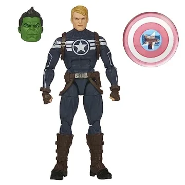 Marvel Legends Series Marvel Comics Commander Rogers 6-Inch Collectible Action Figures, Toys for Age...