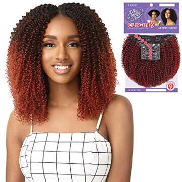 Outre Clip-In 4A Kinky Curl - Instant Volume & Style