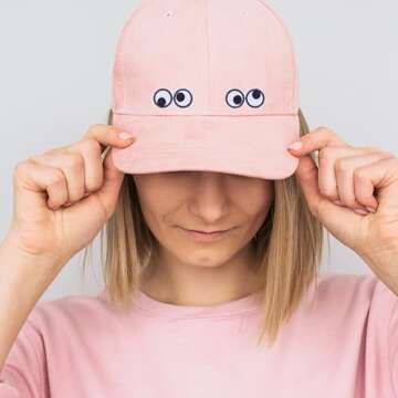 30pcs Black White Eye Iron on Embroidered Patches Eyes Sew On Patches Embroidery Sticker Appliques DIY Accessories for Jackets Jeans Clothes Sewing Crafts Decoration