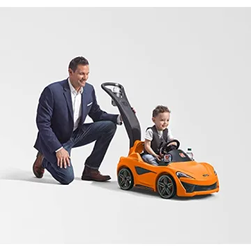 Step2 McLaren 570S Kids Push Sports Car Orange