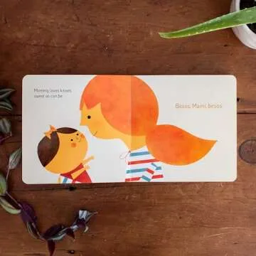 Besos for Baby: A Little Book of Kisses (Spanish and English Edition)