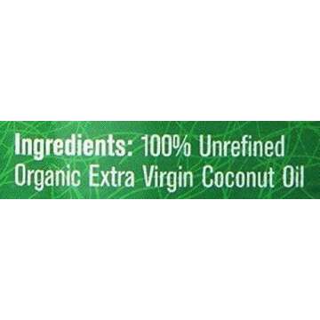 100% Organic Extra Virgin,Coconut Oil,84 Fl .oz,beauty aid and cooking oil