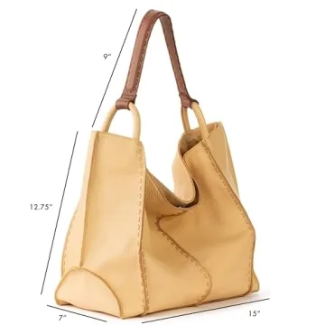 Sak Los Feliz Large Tote Bag Premium Leather Handbag