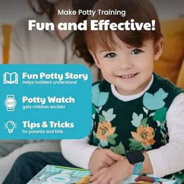 Potty Training Watch with Board Book for Kids