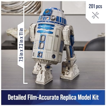 Star Wars R2-D2 4D Build Model Kit for Fans & Collectors