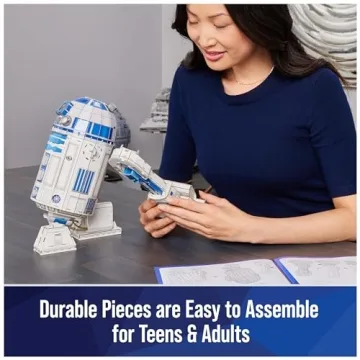 Star Wars R2-D2 4D Build Model Kit for Fans & Collectors