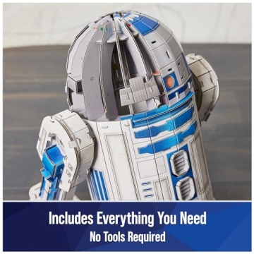 Star Wars R2-D2 4D Build Model Kit for Fans & Collectors