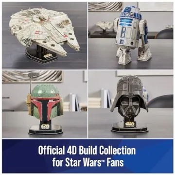 Star Wars R2-D2 4D Build Model Kit for Fans & Collectors