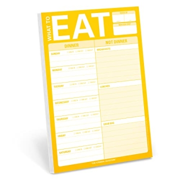 Meal Planning Pad for Effortless Weekly Meal Organization