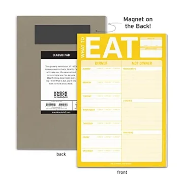 Meal Planning Pad for Effortless Weekly Meal Organization