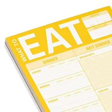 Meal Planning Pad for Effortless Weekly Meal Organization
