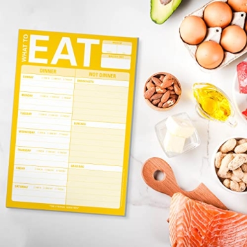 Meal Planning Pad for Effortless Weekly Meal Organization