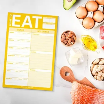 Meal Planning Pad for Effortless Weekly Meal Organization
