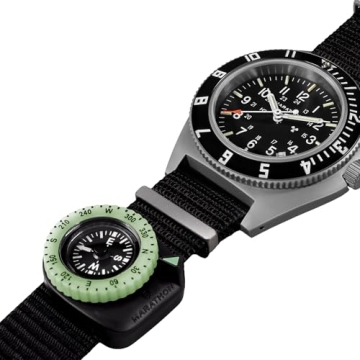 Marathon Clip-On Wrist Compass for Outdoor Navigation